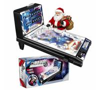 Genérico Máquina de Juego de Pinball para el Hogar, Interesante Máquina de Pinball Interactiva Máquina Arcade Electrónico con Luces y Efectos de Sonido Mini Máquina de con Marcador Digital