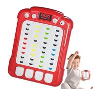 Genérico Máquina De Juego De Ritmo | Juguete Educativo para Niños Pequeños - Juguete De Desafío Musical Anti-Estrés,para Niños Niñas Amantes de la Música Hogar Viajes Fiestas Jugadores Casuales