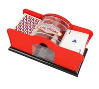 Generico Máquina De Papel - Manual De Tarjeta Manual De Fiable | Eficiente Poker Shufler A Mano Y Fácil Que Juega Carrd Shufler Para Configurar Juegos Rápidos Claros