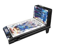 Genérico Máquina de Pinball, Mini Juego de Arcade electrónico de Mesa con Luces LED, Soporte de Sonidos, Juguete for Disparar Bolas de Rompecabezas for niños, Regalo for Fiesta de cumpleaños