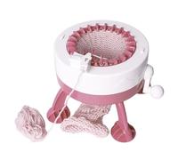 Generico Máquina para tejer - 48 agujas, juguetes educativos para el aprendizaje, máquina de agujas giratorias, aguja giratoria para panel del para tejer | Máquina para trenzar a doble modo