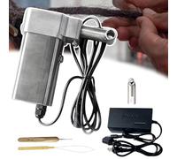 Genérico Máquina portátil de rastas - Hacedor de rastas eléctrico portátil de mano, para locs, máquina instantánea de rastas - Trenzado rápido y fácil de cabello DIY,Round head,14mm