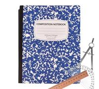 Genérico Marble Cover Notebook, Thick Paper Journal, 10.2x7.2 Inches Lined Book with Sturdy Binding, Premium Writing Pad, Stylish Stationery with Abstract Design, School Planner for Office & Homework