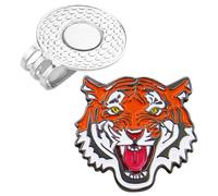 Genérico Marcador magnético de Pelota de Golf, Clip magnético para Sombrero de Marcador de Golf | Marcadores de con diseño de Tigre - Tenedores magnéticos del Marcador de la Pelota de, Clip del tened
