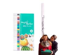 Genérico Marcadores de pintura artística para pintura rupestre | Bolígrafos acrílicos para colorear y | Suministros portátiles de arte para rupestre para vidrio, roca, tela, metal, madera y porcelana