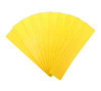 Genérico Marcadores de Señales de Fútbol de PVC Amarillo para Entrenamiento de Agilidad, 10 Piezas, Herramientas para Establecer Rutas y Límites en Prácticas de Fútbol
