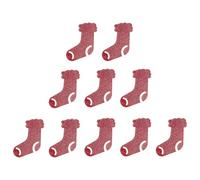 Genérico Marcadores Para Copas De Vino - 10 Piezas De Marcador De Bebidas Acrílico 2D Para Decoración Navideña,Reutilizable Divertido Para Vasos,Para Navidad Playa Cata Bebida Hombres Mujeres Hogar