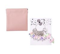 Genérico Marcadores para Crochet - Marcadores para Tejer y Crochet con Contador de Vueltas - Accesorios de Bloqueo con Números o Letras para Principiantes y Expertos