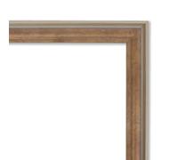 Genérico Marco a Medida Dorado de Madera - Moldura 3 cm - Ref. 2761-001 - Marco Personalizado para Cuadros, Láminas, Fotografías y Obras. Medida Exterior: 100x100cm