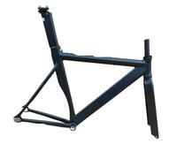 Genérico Marco De piñón Fijo Fixie Frameset Bici Corsa Racing Bike Cuadro Bicicleta Quadro(B,52cm)