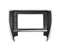 Genérico Marco de Radio de Coche Adaptador Fascia Marco 10 Pulgadas Decodificador Caja Canbus Panel Ajuste Tablero Radio Android para Camry para Aurion 15-17 Panel Salpicadero(Frame A)