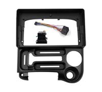 Genérico Marco de Radio de Coche Adaptador Fascia Marco Panel Ajuste Tablero Audio Radio Android 2 DIN 9 Pulgadas 03-15 para Santro para Atos para Prime Panel Salpicadero(Frame R Cable-B)