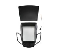 Genérico Marco de Radio de Coche Kit De Marco De Unidad Principal Pantalla Vertical 2DIN De 9,7 Pulgadas para Ford para Fiesta 2009-2014 Panel De Tablero Completo Marco Tablero estéreo Coche