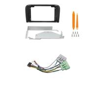 Genérico Marco de Radio de Coche Kit De Tablero Android De 9 "para Volvo para S80 2001-2006 | Panel De Marco De Radio CANBUS Panel Salpicadero(Frame Cable)