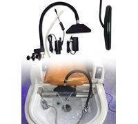 Genérico Marco de Salida de Agua for Terapia de Agua portátil Head SPA, Cascada, Equipo Head SPA, Cabezal de Ducha con Lavabo for Masaje, Rejilla de circulación de Agua for lavacabezas de peluquería