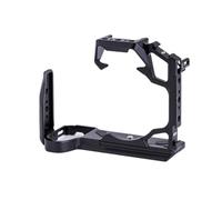 Genérico Marco Protector de expansión for fotografía y vídeo, Jaula de cámara de Conejo de Metal Compatible con Panasonic S5M2(Black)