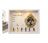 Genérico Marcos de Mini Museo | Recuerdo Conmemorativo Estético de Memoria - Expositor de Mini Museo para Niños,Para Dormitorio Salón Habitación Infantil Escritorio Mesa Estante y