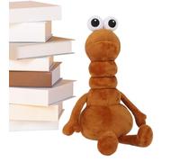 Genérico Marcus Worm Plush | Meme Worm Doll,Soft and Skin-Friendly Plush, Lightweight Stitching Build,For Hugging, Carrying, and Everyday Play
