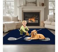 Genérico Marina De Guerra Alfombra Lavable a máquina 80 x 150 cm, Deportes Golf SencillezAlfombra Antideslizante Resistente a Las Manchas, para salón, Dormitorio, Oficina y decoración del hoga