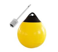 Genérico Marine Buoy Ball A25 | PVC, 750g, 25x30cm, 4mm Thick | Inflatable For Boats | UV-Resistant Acid-Alkali Proof Floating Ball For Aquaculture
