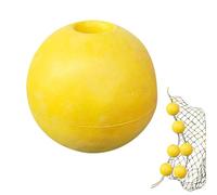 Genérico Marine Buoy Float - Boat Dock Marker for Fishing Water Sports | High Visibility Floating Ball with Rope Hole, Durable EVA Foam Construction for, Lake, Pool, and Harbor Navigation