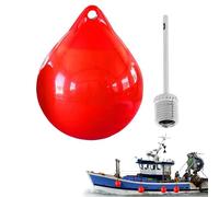 Genérico Marine Fenđer Buoy A25-25x30cm PVC Inflatable Boat Bumper | Sun-Resistant Acid Alkali Durable Oćean Buoy Aquaculture Protection Marine Docking Fenđer with Air Needle