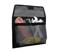 Genérico Marine Mesh Storage Bag - Boat Tool Organizer | Mesh Holder with Self Adhesive Hook Loop Closure, Fishing Gear Keeper with Large Capacity Design, Marine Equipment Pouch