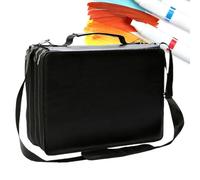 Genérico Marker Case Organizer - Art Marker Organizer | Pencil Case Large Storage Bag | Hobby Art Craft Box | School Supply Organizer Container | 224 Slot Marker Bag For Makeup Brush, Gel Pen Storage