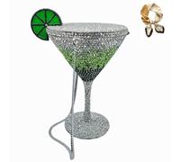 Genérico Martini Glass Purse for Women,Cocktail Goblet Evening Clutch Bag,Funny Wedding Party Prom Handbag