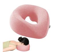 Generico Masajeador para descanso prone, espuma viscoelástica con revestimiento extraíble soporte cabeza, almohada de masaje para piercing | Para dormir lateral oficina casa viajes