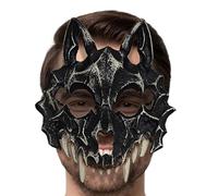 Generico Máscara de calavera para Halloween, tocado de esqueleto de animal | Disfraz de calavera de animal para Halloween para adultos y niños, carnaval, eventos temáticos, escenario