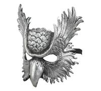 Generico Máscara de Owl Halloween - Cosplay Animal Wing and Bird Eye Masches Disfraz | Owl Masque Props for Stage Show Show Carnival and a tema Events Fancy Dress Fesplay Events