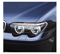 Genérico Máscara Faro Lente Para Para 7 Series E65 E66 1999 2000 2001 2002 2003 2004 Cubierta De Lámpara Cristal Pantalla Transparente Faros Delanteros Funda(Izquierda)