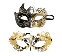 Genérico Mascarada De Encaje,Disfraz De Mascarada | Máscara de ojos de encaje,para la cara de disfraces brillantes para él y para ella, suministros para para mujeres y hombres