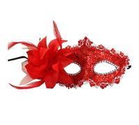 Genérico Mascaras Venecianas Masquerade Mask Caretas Sexy Máscaras Venetian Halloween Mascara Veneciana Mujer Negra Realista Encaje Carnaval Antifaz Disfraz Media Hombre