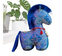Generico Mascota año del caballo chino, decoración navideña para escritorio | Muñeca decorativa para el Año Nuevo,para sala de estar, estudio, sofá, niños, cumpleaños, fiesta