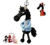 Genérico Mascota de la Suerte del Año del Caballo, Regalo de Buena Suerte para el Año Nuevo 2026, Guardianes de Peluche de la Suerte, Regalo Inspirador y significativo, símbolo de Fuerza (K)