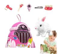 Genérico Mascota de Peluche Interactiva - Mascota Realista en Movimiento con Pilas | Animal Interactivo Que Camina,para Família Amigos Jovens Adolescentes Rapazes Raparigas Aniversário Natal Feriado