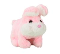 Genérico Mascota Interactivo | Peluche Interactivo Conejo Caminando con Sonido,Un Juguete Conejo Electrónico | Regalo para Niños y Niñas Cumpleaños Navidad Pascua