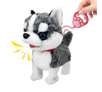 Genérico Mascota Robótica,Animal De Peluche Interactivo para Perro - Perrito Robot Que Camina Juguetes,para Niños y Niñas Regalos Cumpleaños Hogar Aula Viajes Jardín Dormitorio Salón Interior