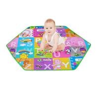 Genérico Mat de Juegos para niños - Educación de Espuma de incursión de Espuma Educational, tapete a Prueba de Choque Suave para Gatear | Fracaso para bebés con Piano y Espejo, esteras de Bambi