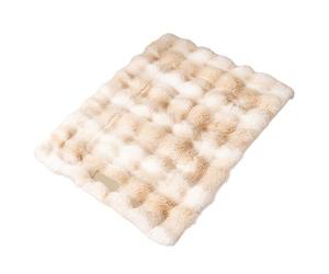 Genérico Matera de de Mascotas de Invierno, protección contra el Clima frío, 50x36x3cm, lechos de Gato lujosos, Cama de Gatito acogedora no Deslizante, Lavable, para Uso Interno y Exterior