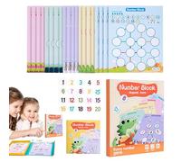 Genérico Math Games Kids - Toddler Counting and Kindergarten Math Toys, Educational Board Games for Early Mathematics, Learning Numbers, Addition, Subtraction, Chinese New Year, 8.66 Inches