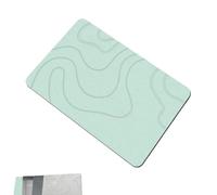Genérico Matmend Bath Mat, Bath Mat Stone Absorbing, 3 in-1-diatomaceous Earth Drying Set, for Bathroom Floor/Ktichen Cuonter Quick-Drying Easy to Clean (#1,15.7 * 23.6 in)