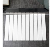 Genérico Matmend Bath Mat, Stone Bath Mat Diatomaceous Earth, Diatomaceous Earth Bathroom Rugs, Quick Drying Non-Slip Shower Mats, for Bathroom Floor, Kitchen Countertops (White)