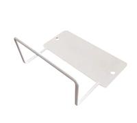 Genérico Mattress Gripper, Bed Frame Stopper, Non-Slip Gasket, Iron Anti-Slide Support, Prevent Mattress Movement, Tatami Wooden Leather Beds, 3x1 Inches, White Color, 1 Piece