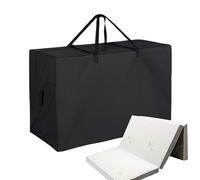 Genérico Mattress Storage Bag - Heavy Duty Foldable Organizer | Tri-Fold Guest Bed Carry Case for Memory Foam, Portable Travel, Moving, Home Storage, Apartment, Dorm, Camping, Trip, Transportation