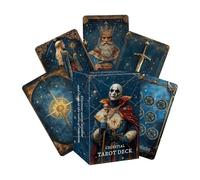 Genérico Mazo de Cartas del Oráculo | Juego de Adivinación Hombre Misterioso | Mazo de 78 Cartas del Tarot para Autodescubrimiento - para Mujeres Hombres Viajes Casa Diario Oración Cumpleaños