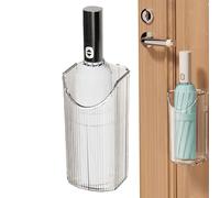 Genérico mbrella Stands Indoor Entryway, Wall-Mounted Transparent No-Drill Umbrella Stand Rack, Pet Stylish Umbrella Bucket, Space Saving Storage Box for Entryway Corner, 3.31x2.76x6.65 Inches