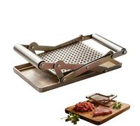 Genérico Meat Tenderizer | Heavy Duty Handheld Comfortable Stainless Steel | Kitchen Cooking Meat Tenderizer | for Chicken Beef Pork Steaks Fruits